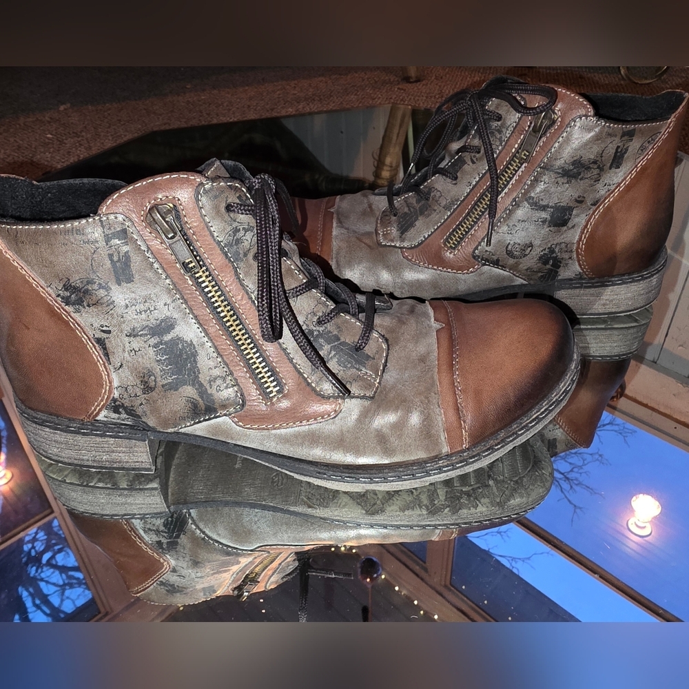 Remonte Stamp Print Bootie D4378-25